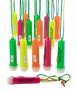 Best deal π₯° Bulk Jesus is the Light Mini Flashlights on a Rope - 48 Pc. π§¨