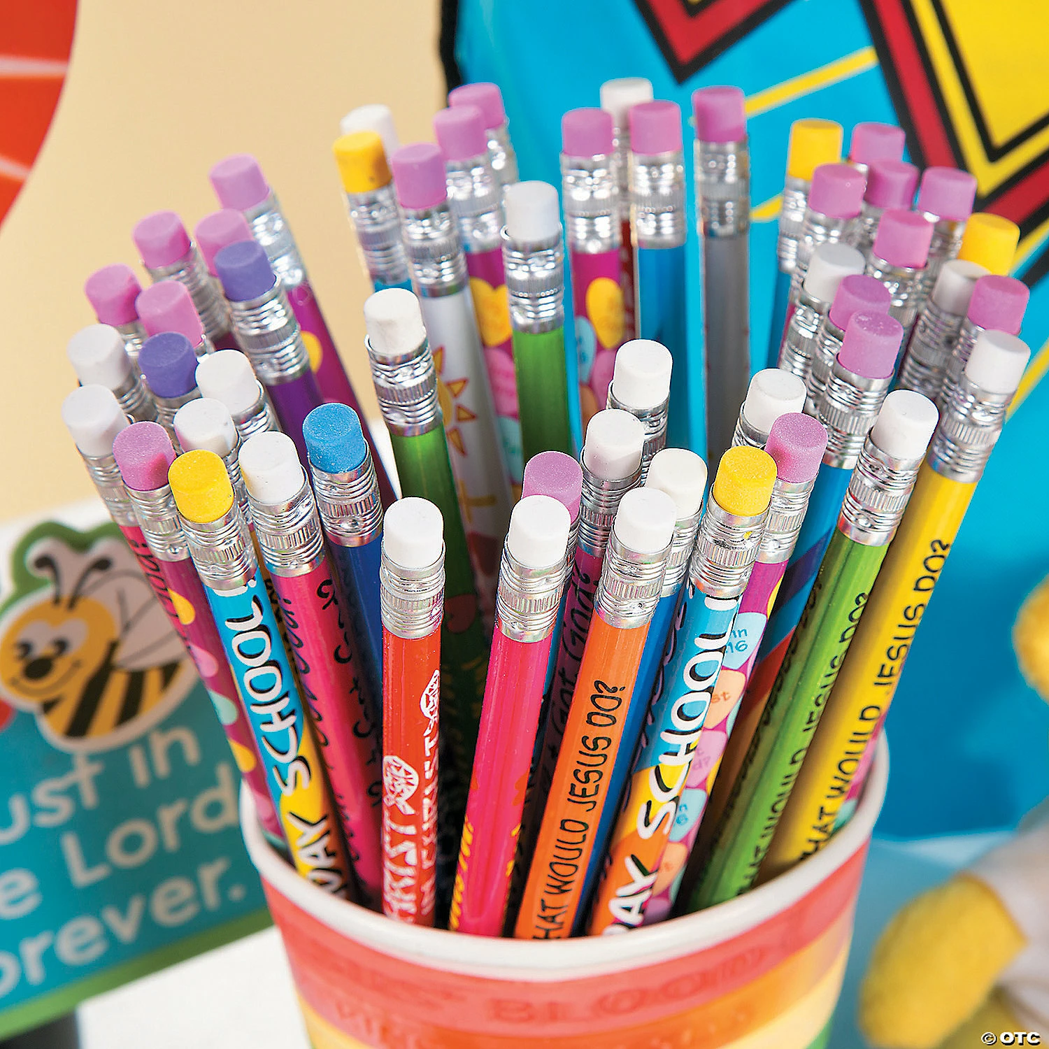 Brand new βοΈ Bulk Religious Pencil Assortment - 100 Pc. π - Image 3
