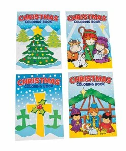 Top 10 β€οΈ Christmas Religious Coloring Books - 72 Pc. π