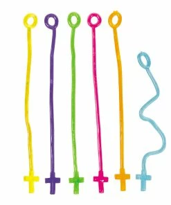 New π Glow-in-the-Dark Sticky Crosses - 72 Pc. π