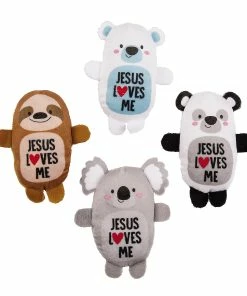 Wholesale ❤️ Jesus Loves Me Stuffed Animal Assortment - 50 Pc. 🥰
