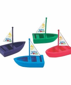 Brand new π Jesus Loves Me Toy Boats - 12 Pc. β