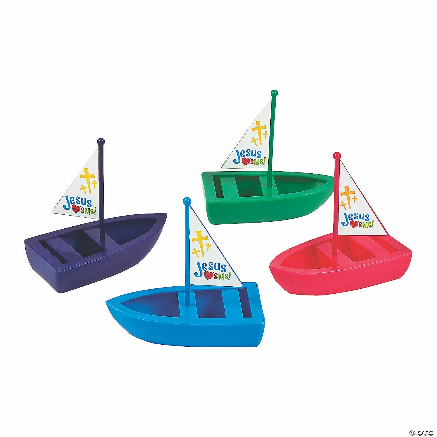 Brand new π Jesus Loves Me Toy Boats - 12 Pc. β