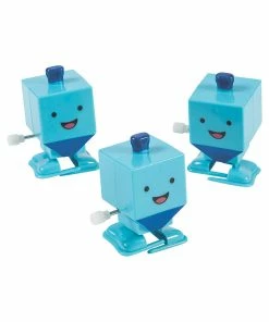 Wholesale π Wind-Up Dreidel Toys - 12 Pc. π